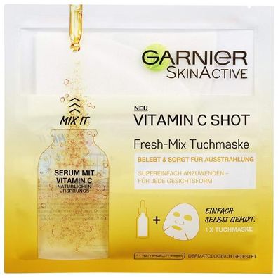 Garnier SkinActive Fresh Mix Tuchmaske 1 Stück 33 gr