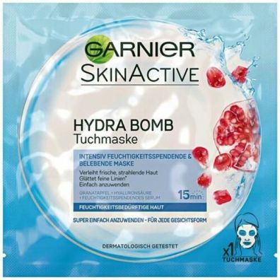 Garnier SkinActive Hydro Bomb Tuchmaske 1 Stück 32 gr