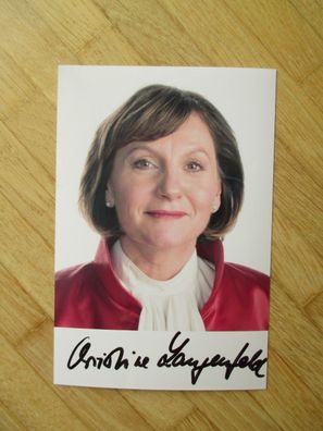 Richterin Bundesverfassungsgericht Prof. Dr. Christine Langenfeld hands. Autogramm!!!