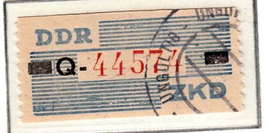 1960DDR Dienstmarken B, ZKD MiNr. III Q-44574- Rundstempel