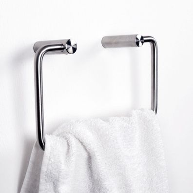 Edelstahl Badartikel-Serie Klopapierhalter Handtuchhalter massiv Handtuchtrockner