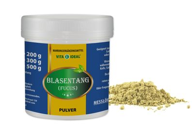 Vitaideal ® Blasentang PULVER + Messlöffel von NEZ-Diskounter