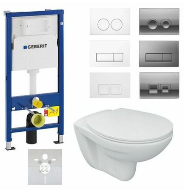 WC-Set Geberit Duofix Basic incl. aller Zubehörteile