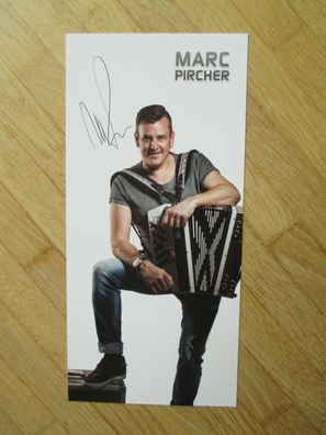 Volksmusik Star Marc Pircher - handsigniertes Autogramm!!