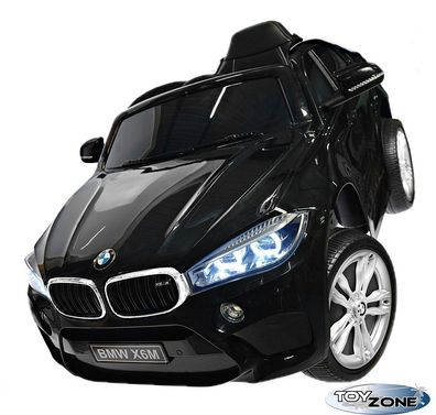 Elektroauto BMW X6 Kinderauto Elektrofahrzeug Kinderfahrzeug EVA MP3 Leder schwarz