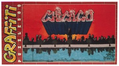 Clementoni Graffiti Puzzle 500 Teile "Chicago" Puzzel