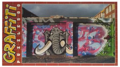 Clementoni Graffiti Puzzle 500 Teile "Lollifant" Puzzel Amsterdam