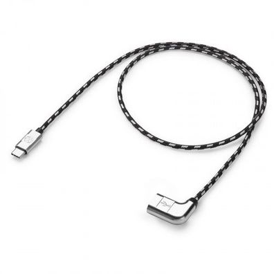 Original VW Anschlusskabel USB-C auf USB-A Buchse Premium Kabel 70cm 000051446BD