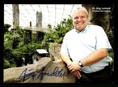 Dr. Jörg Junhold Zoo Direktor Leipzig Autogrammkarte Signiert # BC G 30947