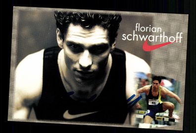 Florian Schwarthoff Autogrammkarte Original Signiert Leichtathletik # BC G 30790