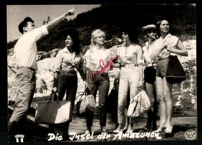 Ann Smyrner Die Insel der Amazonen Kinoaushangfoto Original Sign## BC G 31034