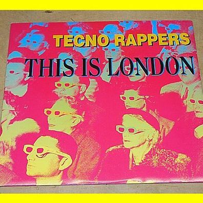 LP - Tecno Rappers - This is London - ZYX 6321-12 von 1990