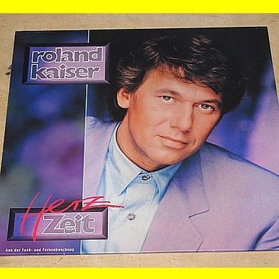 LP - Roland Kaiser - Herz Zeit - von 1990