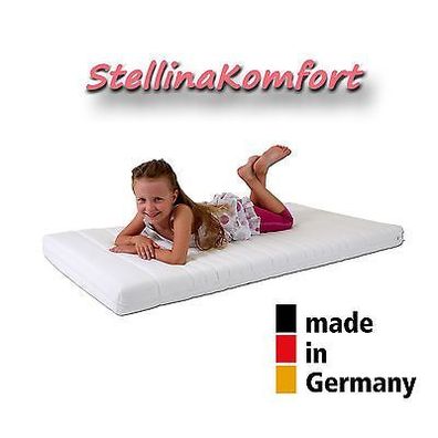 Kinderbettmatratze StellinaKomfort 70 x 140 und 60 x 120 Kinder- Baby-Matratze