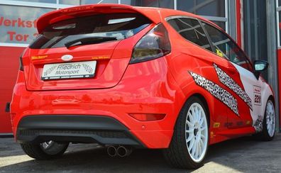 Friedrich Motorsport Auspuff Sportauspuff Sportendschalldämpfer für Ford Fiesta