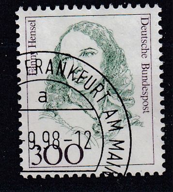 1989 Bund Frauen: MiNr. 1433, Rundstempel