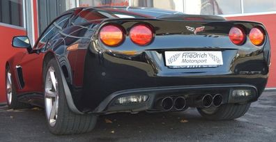 Friedrich Motorsport 70mm Duplex Sportauspuff Auspuff für Chevrolet Corvette C6