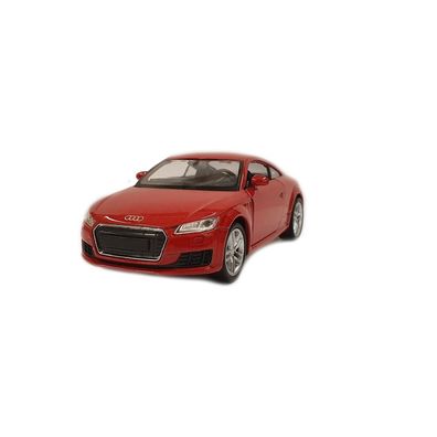 WELLY Modellauto Audi '14 TT Coupe rot Sammelauto Spielzeugauto Car