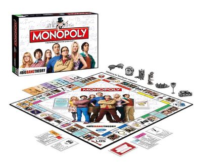 Monopoly The Big Bang Theory Spiel Brettspiel Gesellschaftsspiel Deutsch NEU