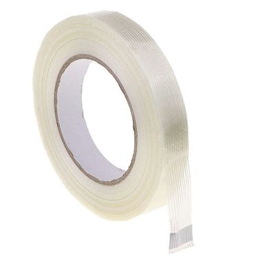Faserverstärktes Klebeband Filamentband 50m Rolle 12mmx 50m transparent