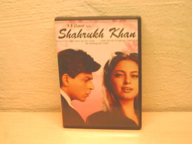 3 Filme mit Shahrukh Khan auf 3 DVDs von 2007 FSK 16