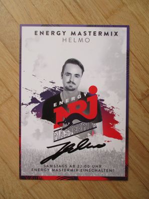 Radio Energy NRJ - Helmo - handsigniertes Autogramm!!!