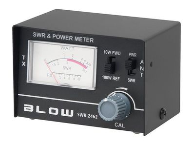 SWR-2462 SWR / WATT Meter 1,5 - 150 MHz / 0-10W / 0-100W + SWR Kabel H155