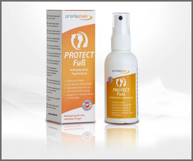 Protect Fuß 75 ml auch geeignet für Diabetiker und Allergiker ProntoMan
