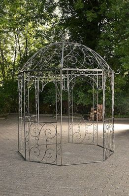 Romantischer Eisenpavillon antik bronze Gazebo Pavillion Pergola Rosenspalier