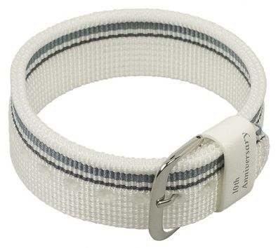 Casio Baby-G Armband Durchzugsband Textil 20mm weiß BG-1004AN BG-1004