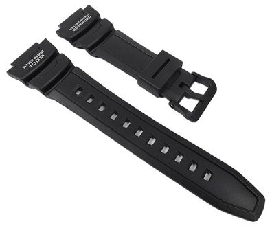 Casio Uhrenarmband Resin schwarz für SGW-500H SGW-500