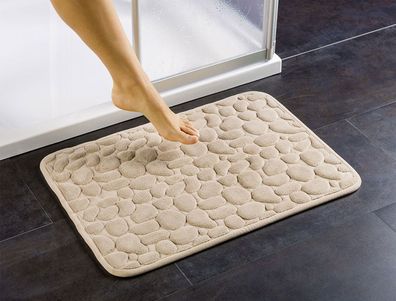 WENKO Soft-Duschvorlage Badteppich Badvorleger Duschmatte Antirutschmatte
