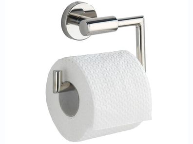 WENKO, Toilettenpapierhalter Bosio - ohne Deckel, Edelstahl rostfrei, Glänzend