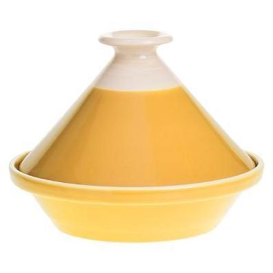 Geschirr für marokkanische Gerichte TAJINE, Keramik, gelb