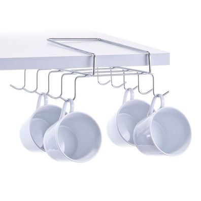 Küchenaufhänger für Tassen und Tassen, Stahl verchromt, ZELLER - ZELLER