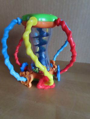 Babyspielzeug Drehkreisel mit Kugeln mit Drehteil mehrfarbig/ Playgro