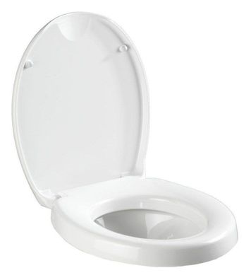 WC-Sitz Secura Comfort WENKO, bequemer WC-Sitz Duroplast Easy-Close - WENKO