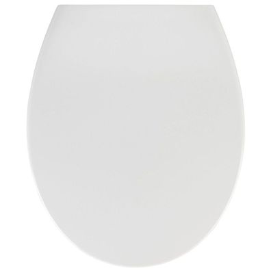 Samos WENKO Premium WC-Sitz, leise schließender WC-Sitz Duroplast Fix-Clip - WENKO