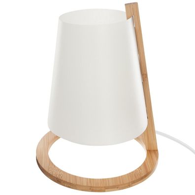 Tischlampe mit Bambusständer, einzigartiges Produkt für jedes Interieur geeignet