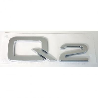 Original Audi Schriftzug Q2 Emblem Aufkleber Modellbezeichnung 81A853741A2ZZ