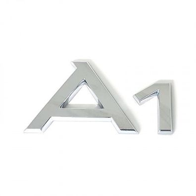 Original Audi Schriftzug A1 Emblem Logo Aufkleber Modellbezeichnung 8X08537412ZZ
