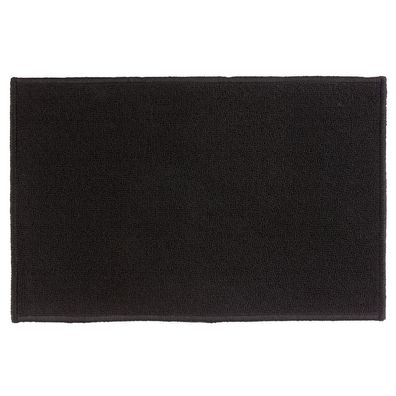 Badteppich TAPIS UNI, 40x60 cm, Farbe schwarz