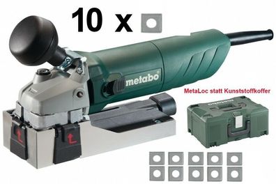 Metabo LF 850 S Lackfräse,10 Wendemesser MetaLoc statt Kunststoffkoffer