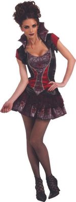 Rubies 2880777 - Loves Bites, Vampir Kleid Halloween Kostüm, Gr. S - STD