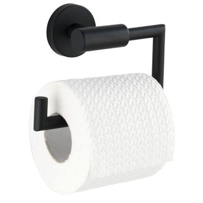 Toilettenpapierhalter BOSIO, schwarz, WENKO