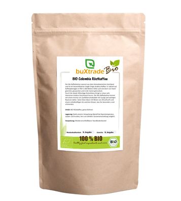 100 g BIO Colombia Röstkaffee