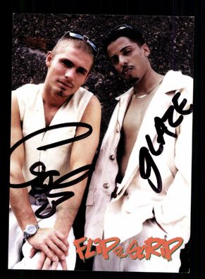 Flip and Scrip Autogrammkarte Original Signiert ## BC 168150
