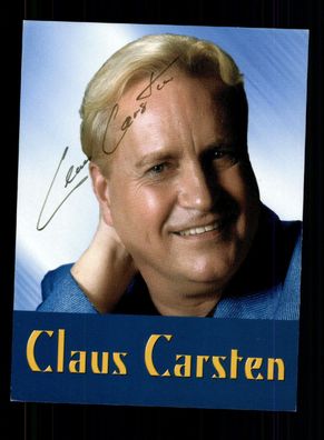 Claus Carsten Autogrammkarte Original Signiert ## BC 168347