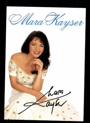 Mara Kayser Autogrammkarte Original Signiert ## BC 168173
