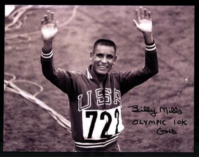 Billy Milly Original Signiert Olympiasieger 1964 Leichtathletik ## BC G 31551